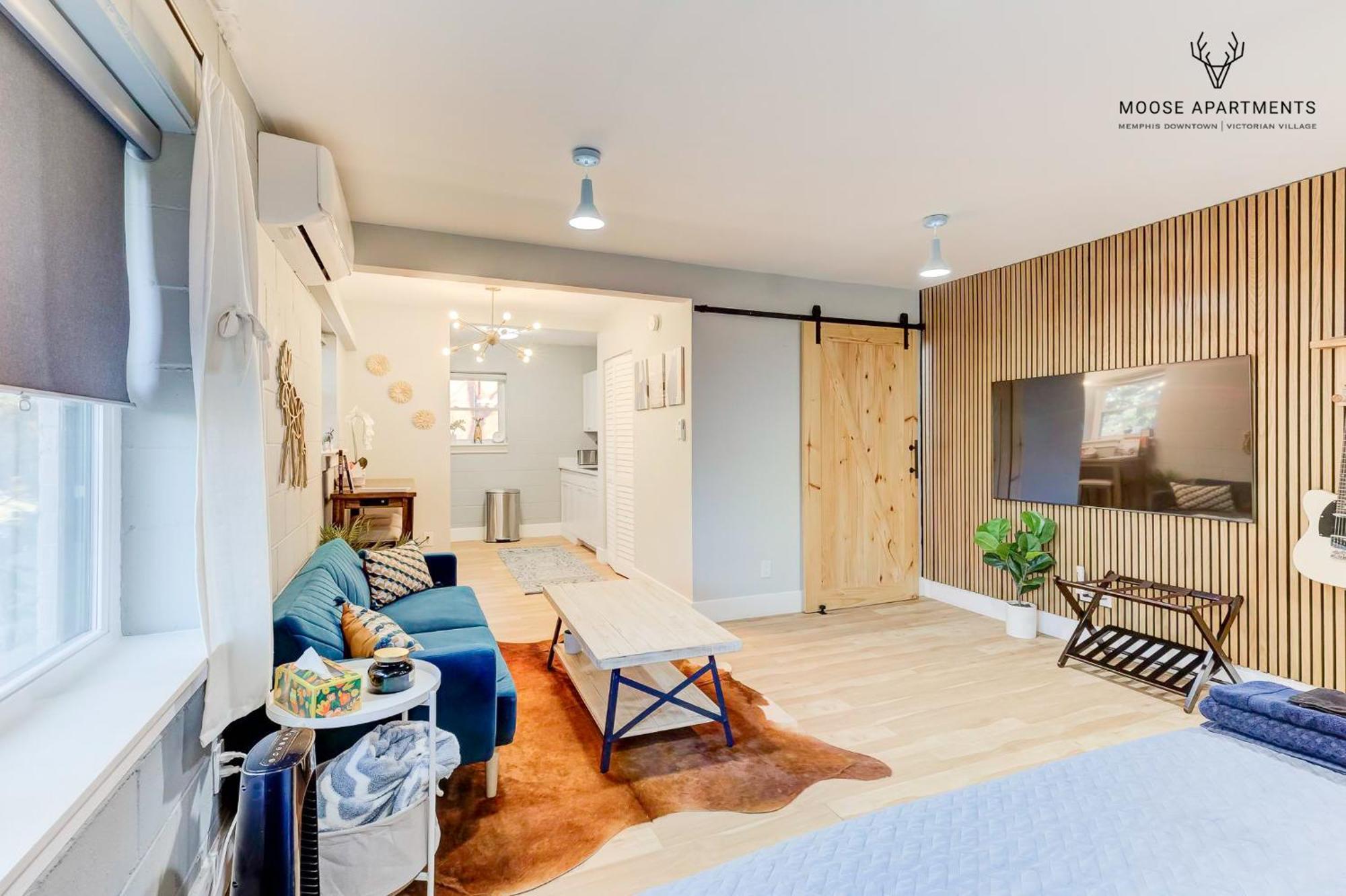 The Moose #7 - Instaworthy Studio With Amazing Views, Free Parking & Heated King Bed Memphis Esterno foto