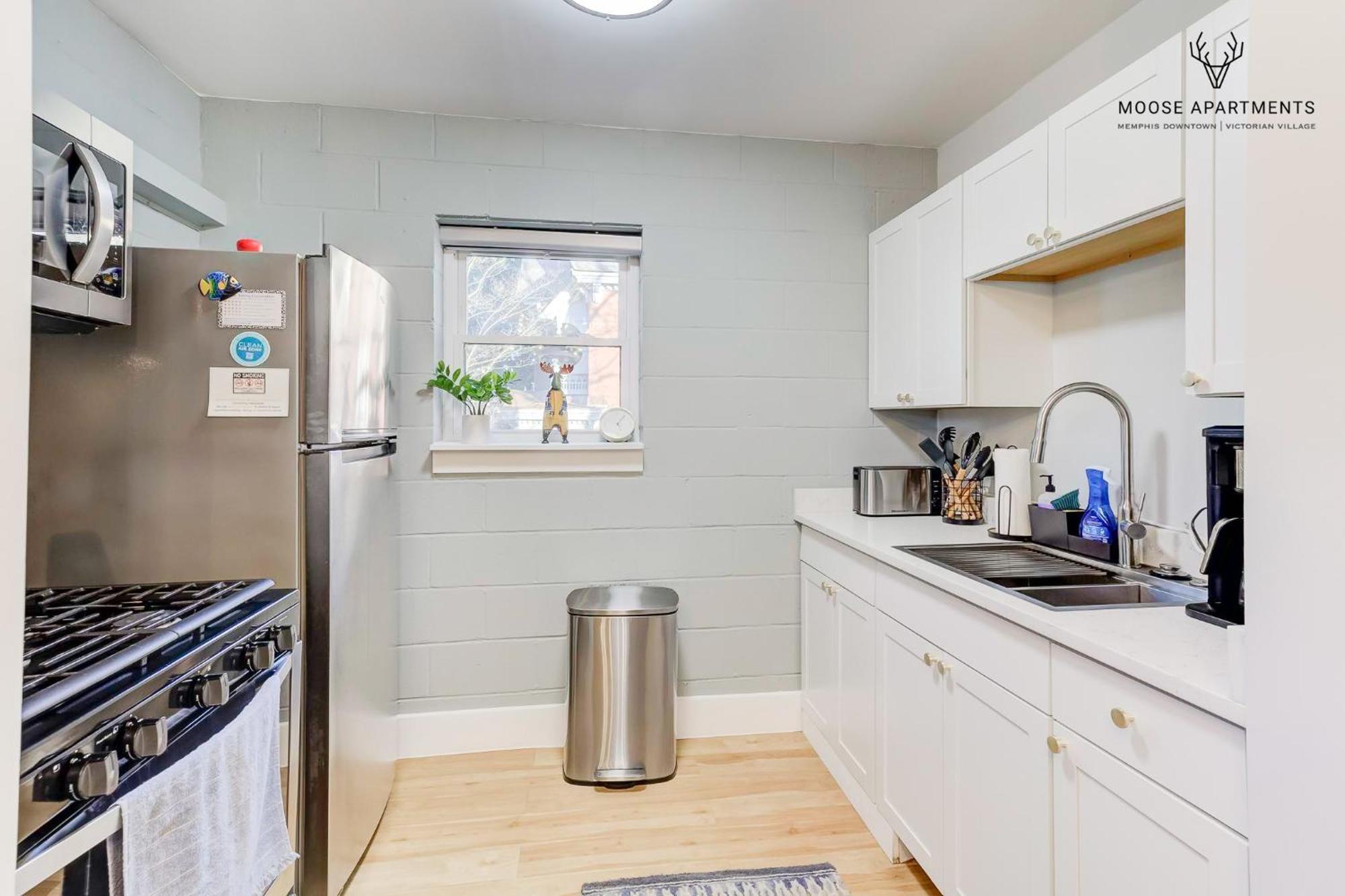 The Moose #7 - Instaworthy Studio With Amazing Views, Free Parking & Heated King Bed Memphis Esterno foto