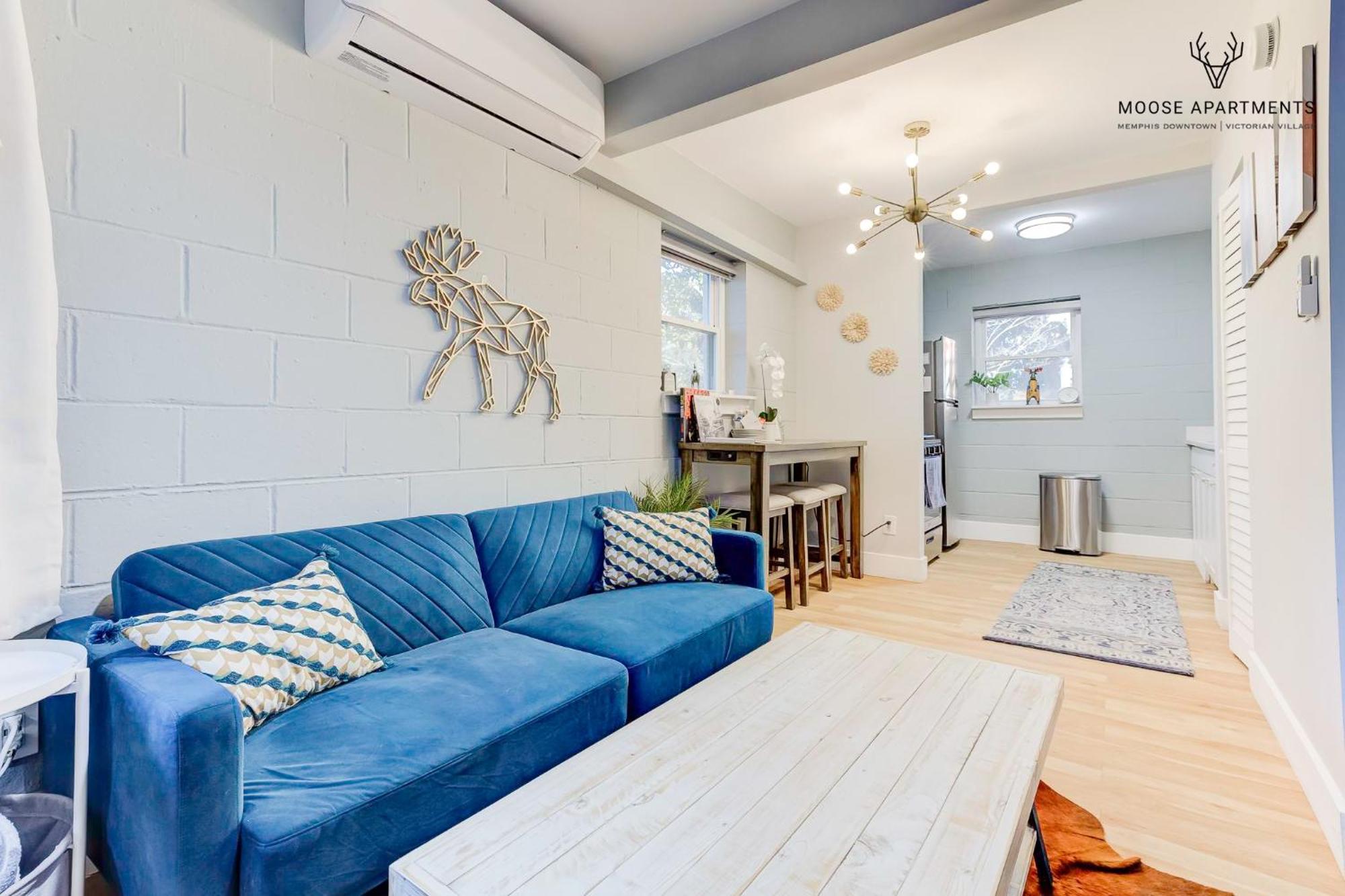 The Moose #7 - Instaworthy Studio With Amazing Views, Free Parking & Heated King Bed Memphis Esterno foto